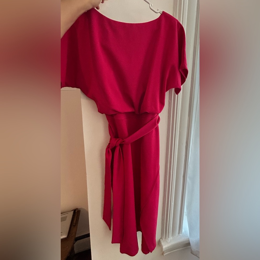 Elegant Hot Pink Dress